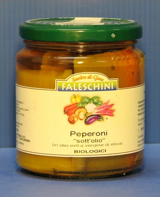 Peperoni "sott'olio" da agricoltura biologica